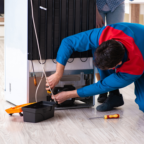 how much do you charge for refrigerator repair services in Lewisville Indiana